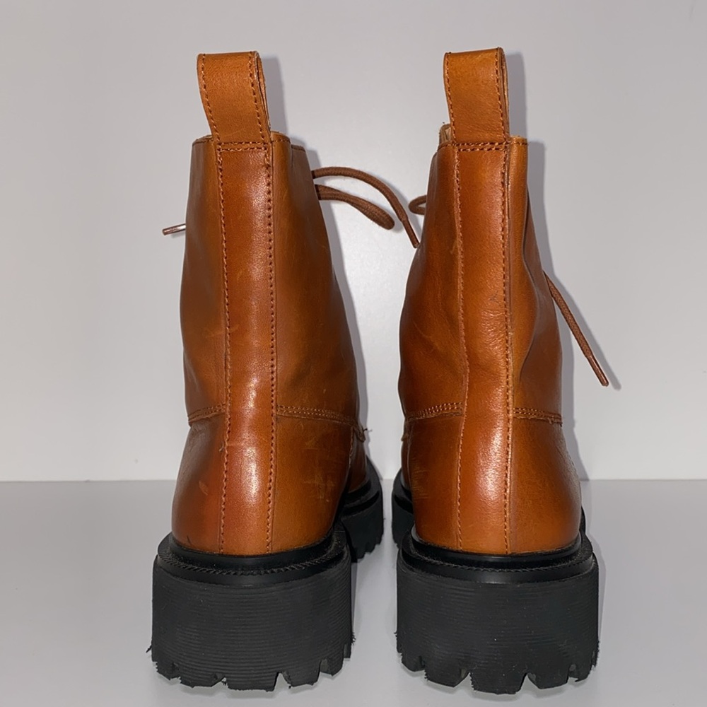 Madewell The Rayna Lace Up Leather Boots - Picture 5 of 17